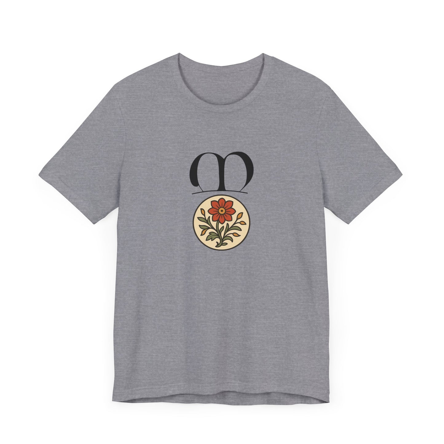 Medieval Flower, Past and Forward Original Art T-shirt