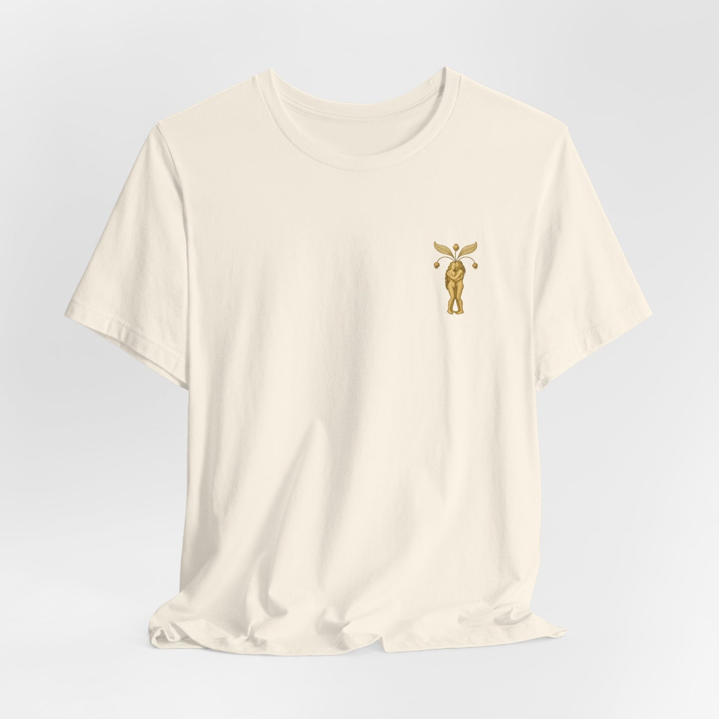 Mandrakes in Love, Mythical Root Romance Unisex Heavy Cotton Tee