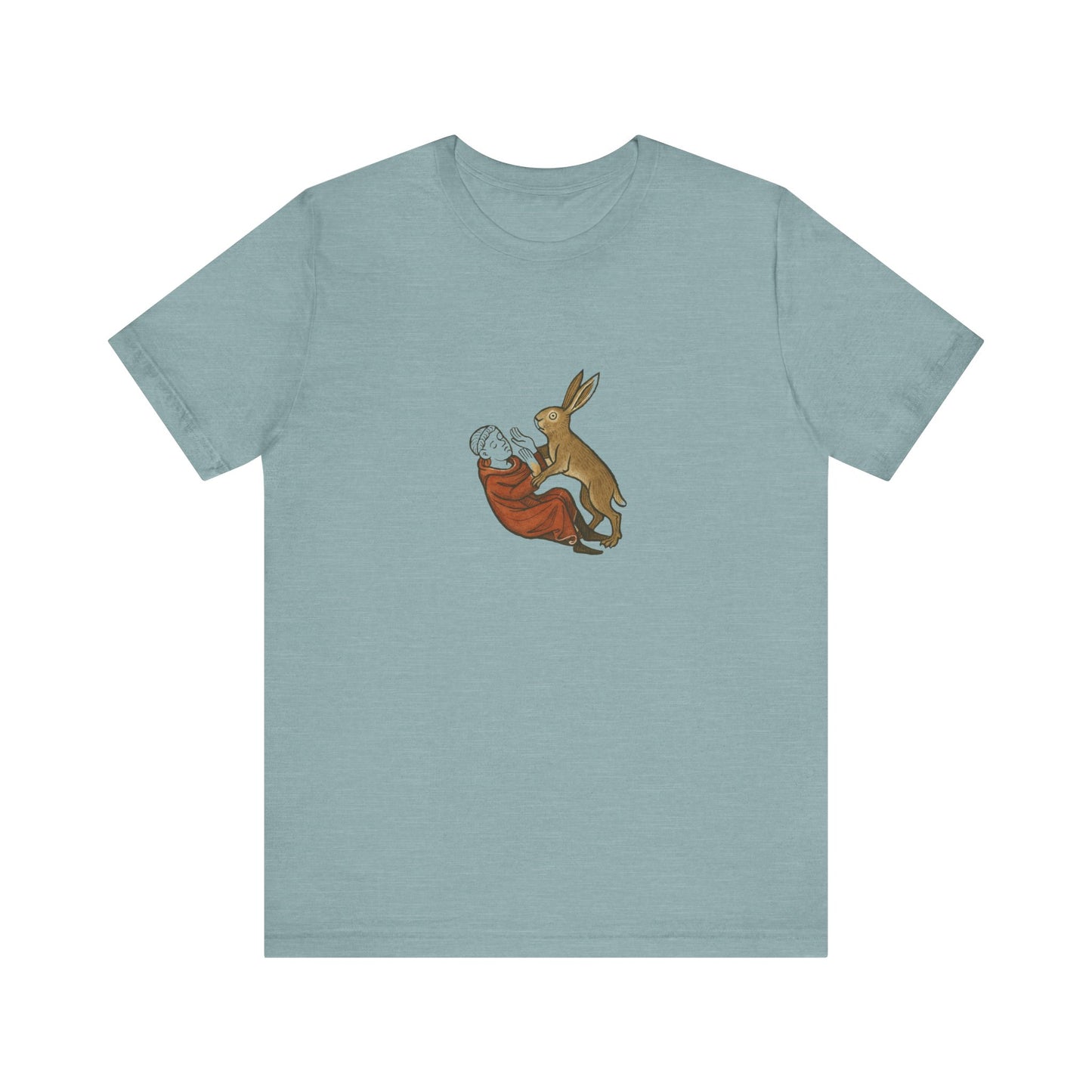 Killer Bunny, Remastered Marginalia Manuscript Art Tee