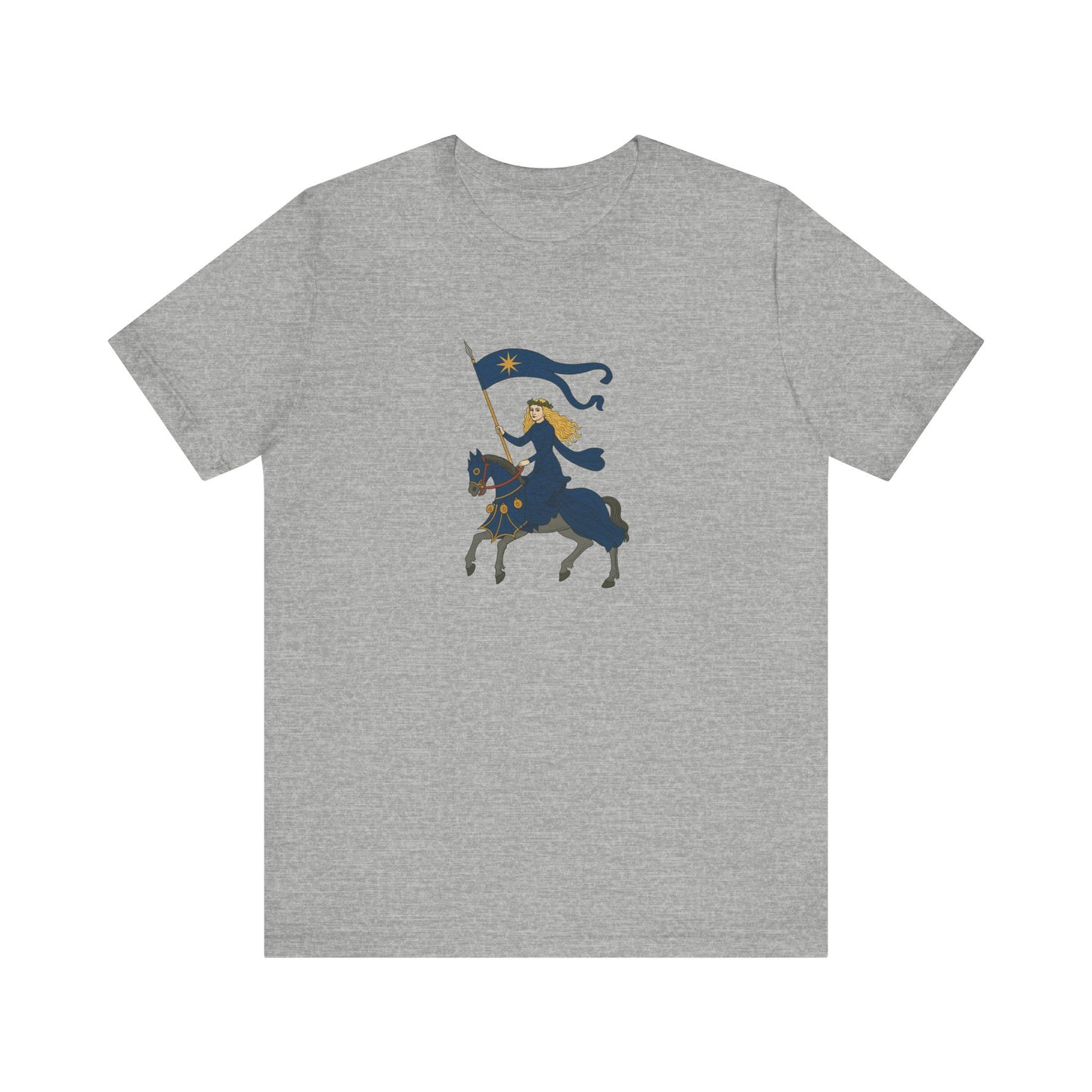 Warrior Queen Barbara von Celje, Medieval Manuscript Bellifortis T-shirt