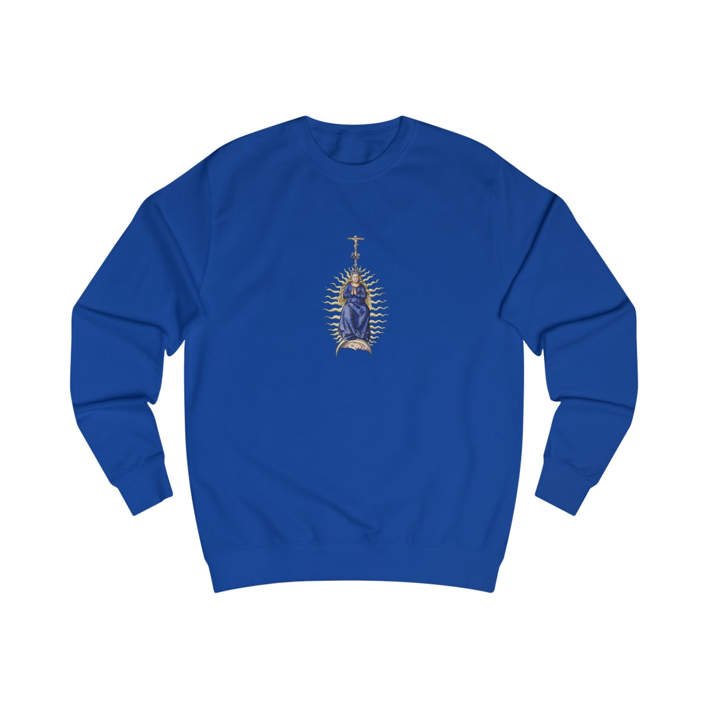Spiritual Mary Graphic T-Shirt, Unisex Casual Sweatshirt