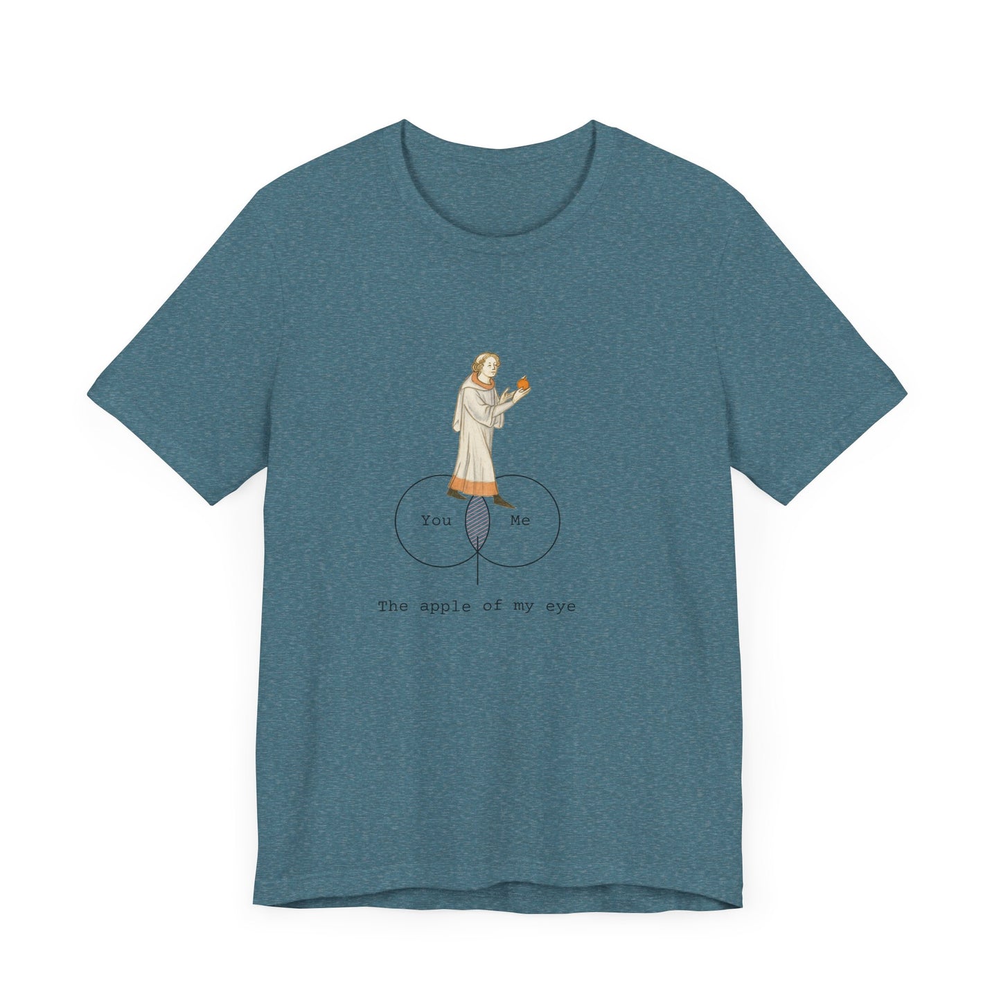 The Apple of My Eye, Medieval Manuscript Edition T-shirt