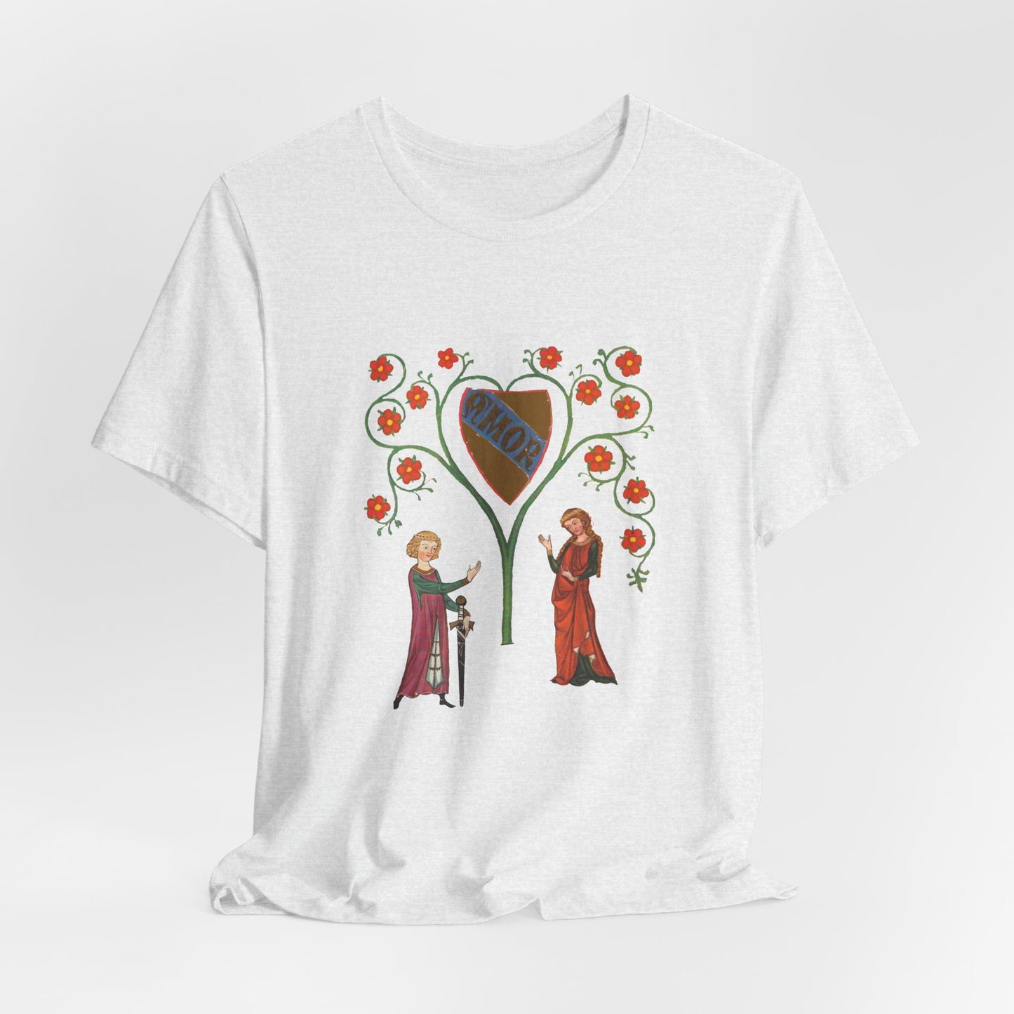 Marginalia Manuscript Romance Art Unisex T-Shirt