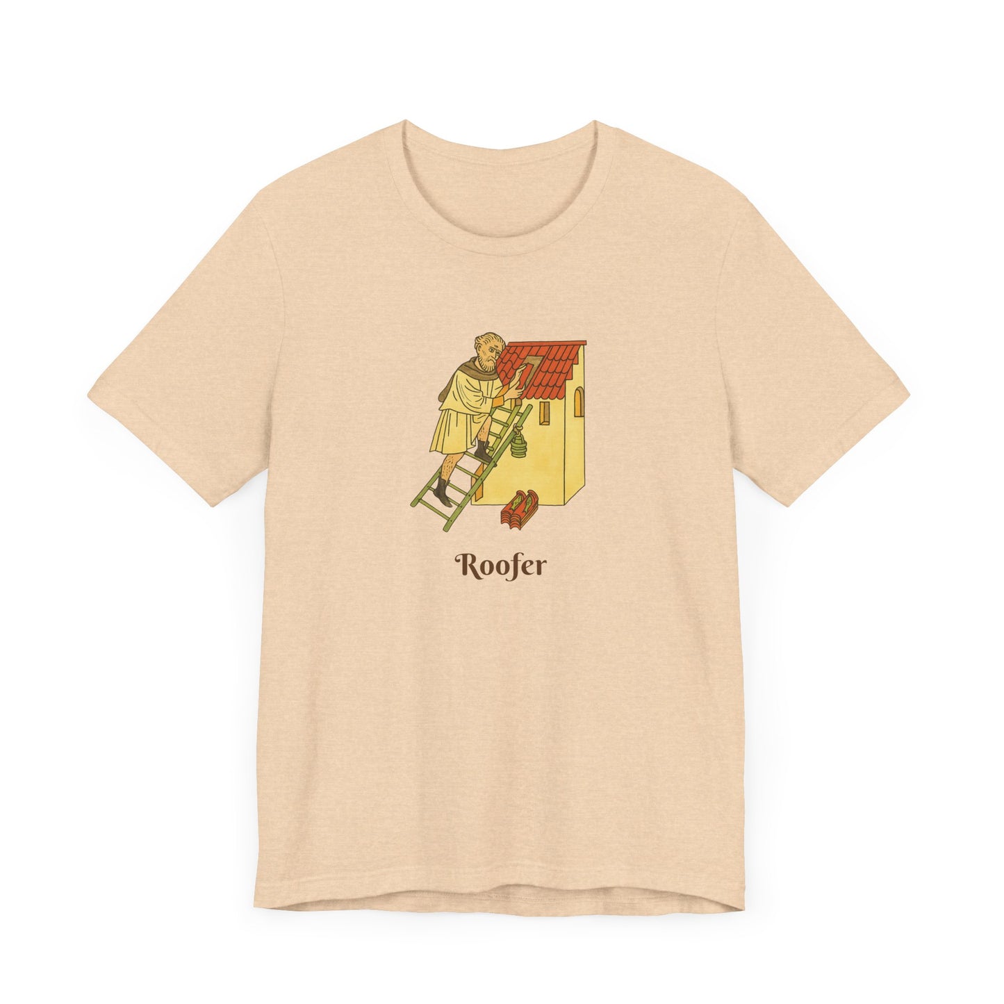 Medieval Career Series, The Roofer T-shirt
