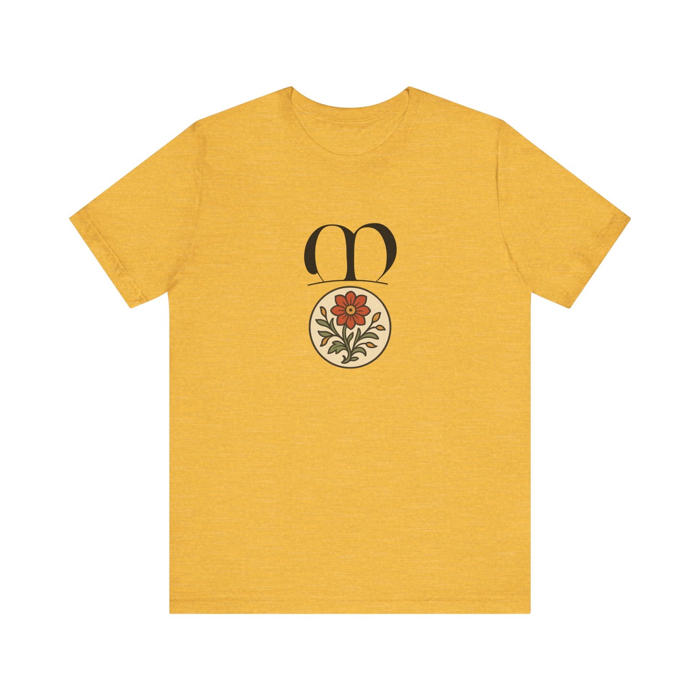 Medieval Flower, Past and Forward Original Art T-shirt