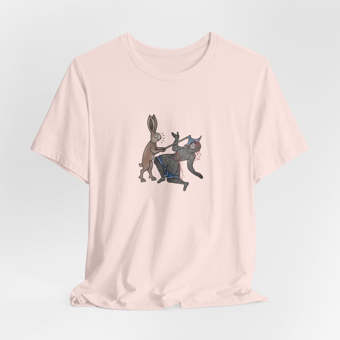 Killer Bunny, Remastered Marginalia Manuscript Art Tee