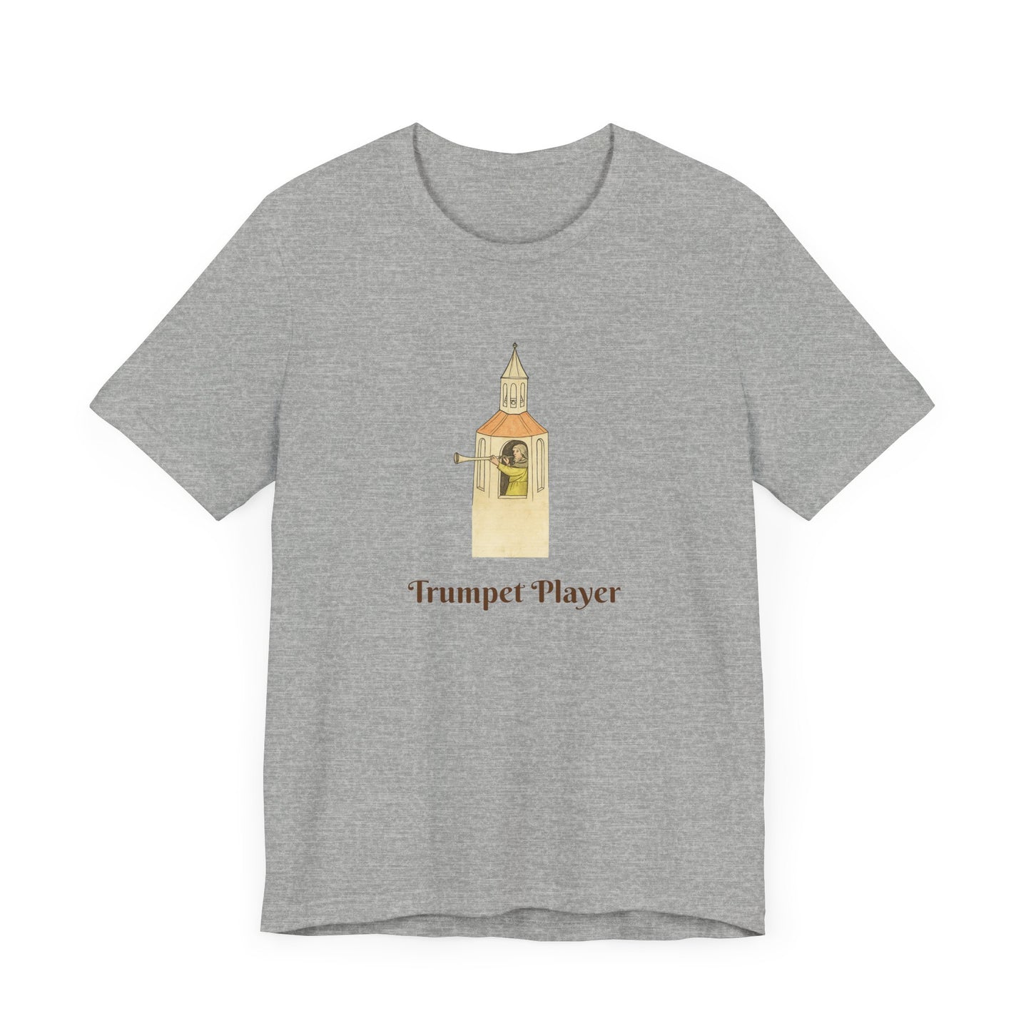 The Trumpet Player, Medieval Career Series, Peter the Bell Tower Herald T-shirt