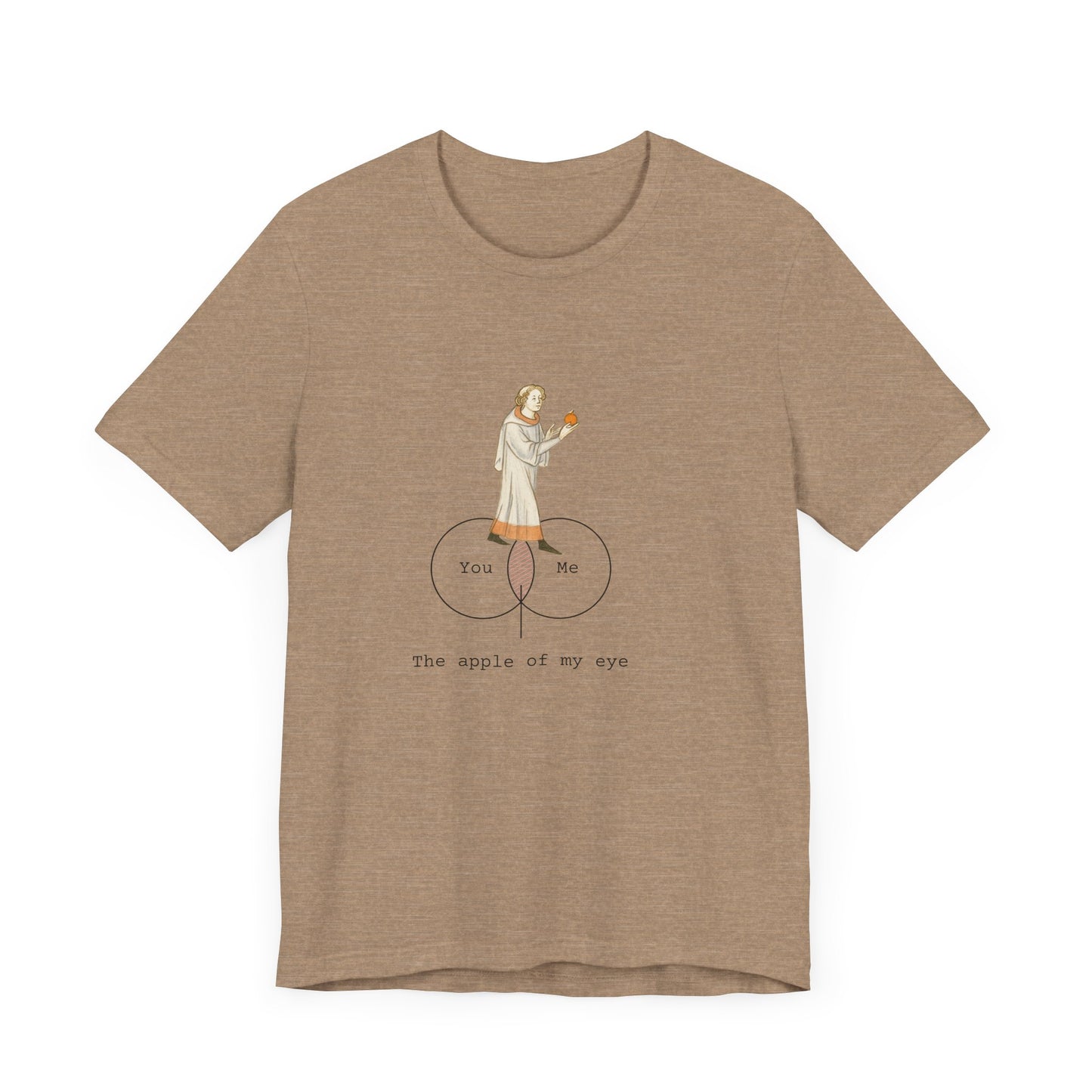 The Apple of My Eye, Medieval Manuscript Edition T-shirt