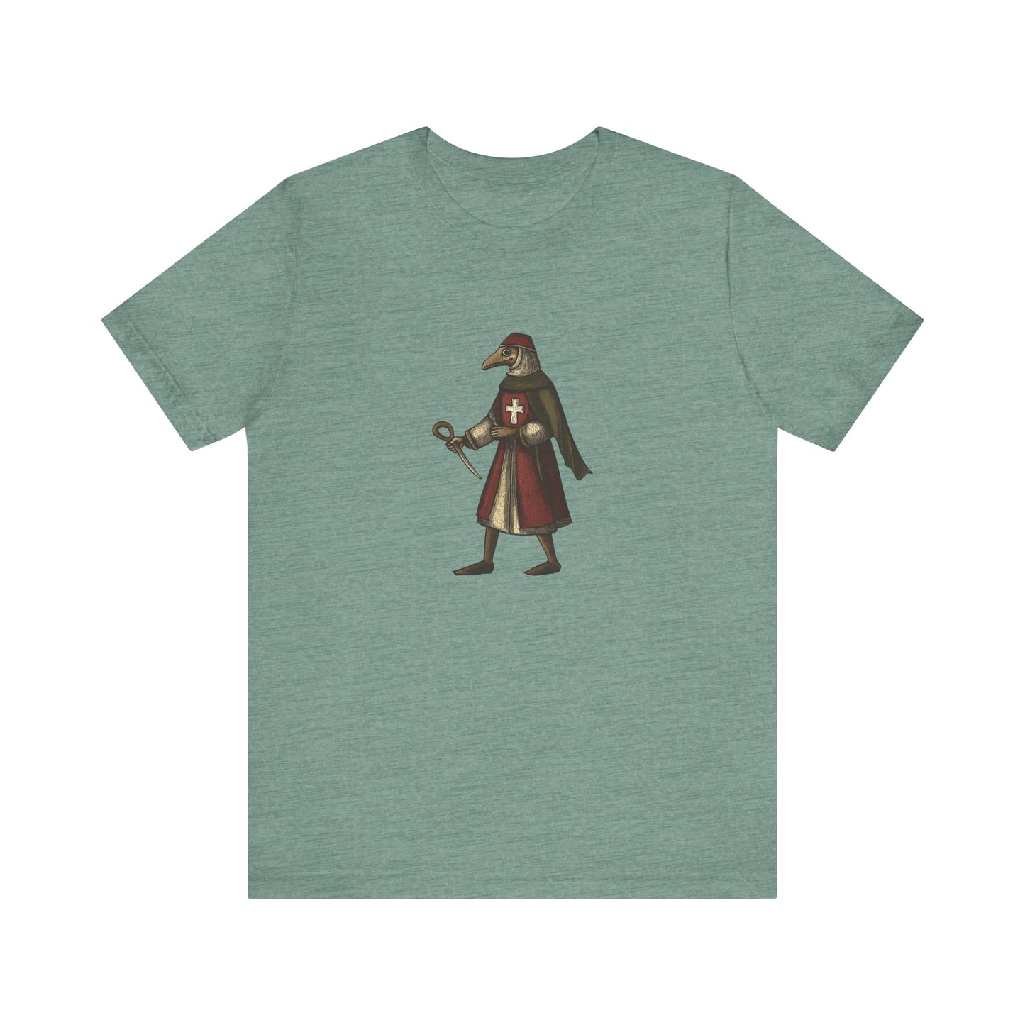Hanseatic Art, Medieval Plague Doctor 2 Unisex Softstyle T-Shirt
