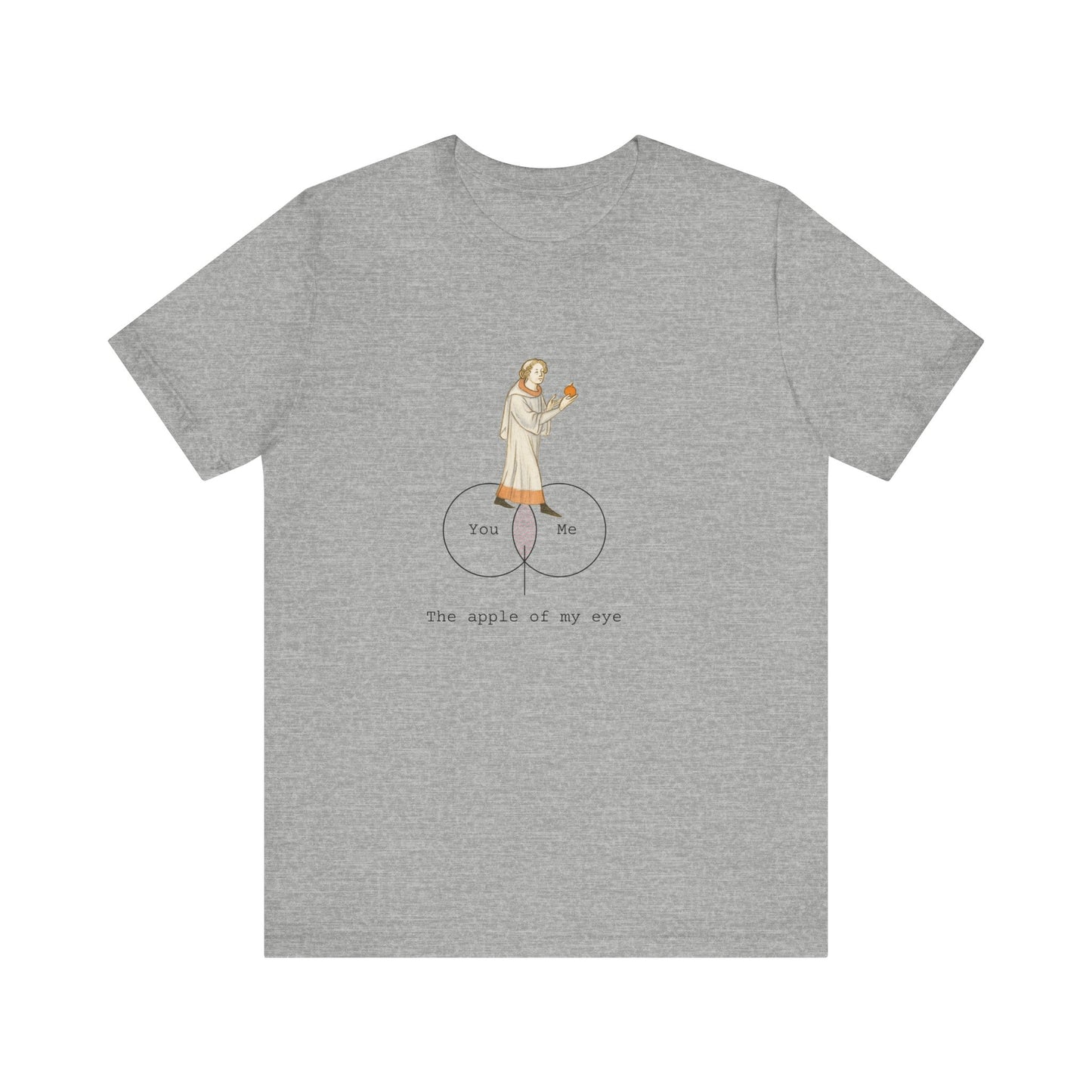 The Apple of My Eye, Medieval Manuscript Edition T-shirt