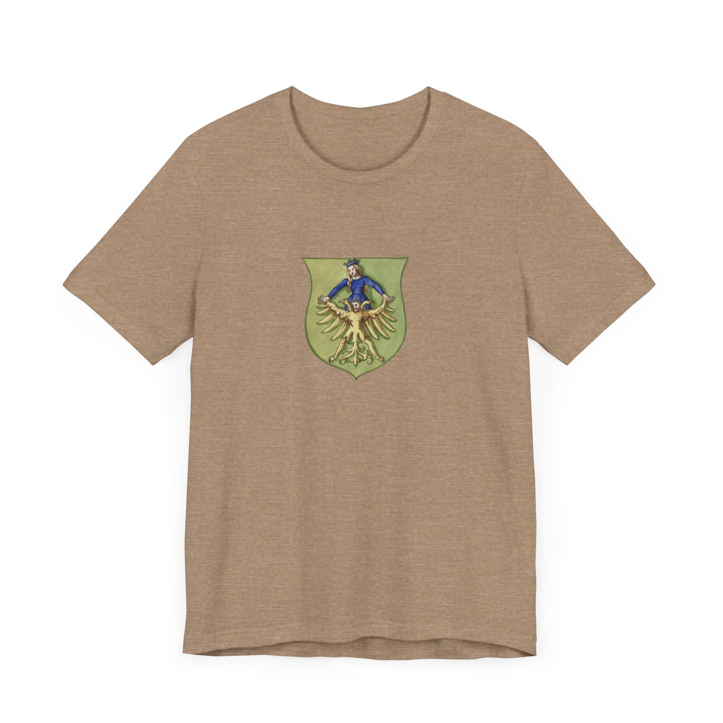 The Queen and the Eagle, Alchemical Union Emblem Unisex Tee
