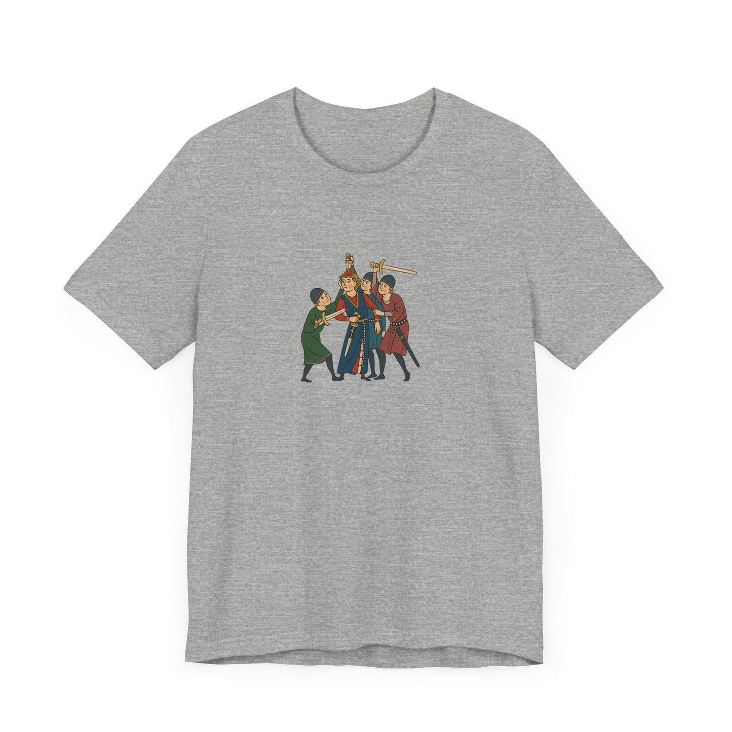 Reinmar von Brennenberg Tapestry, Codex Manesse, Medieval German Art Tee