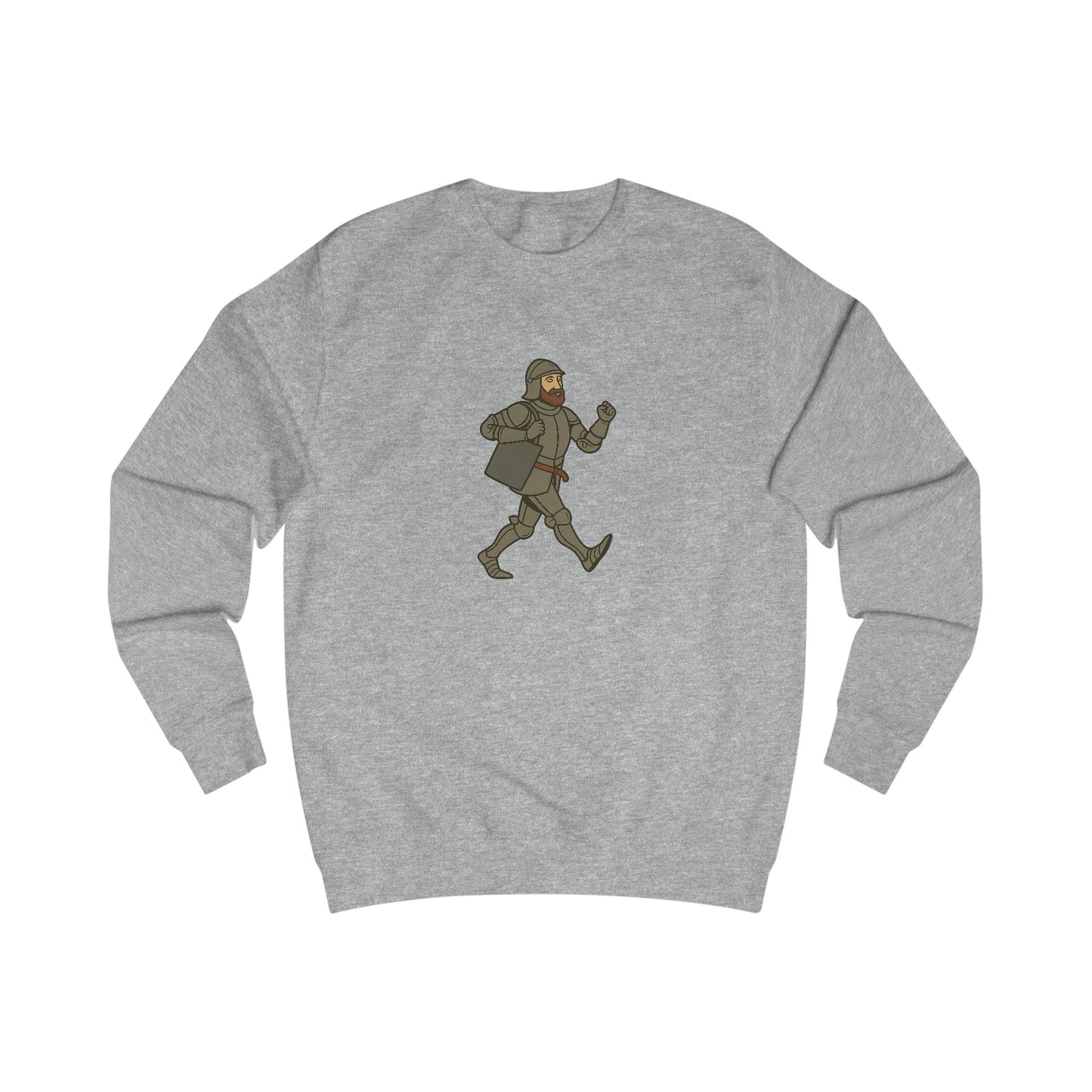 Knight on the Go - Medieval Humor Unisex Sweatshirt