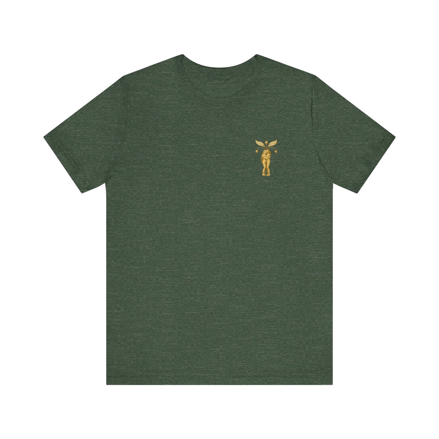 Mandrakes in Love, Mythical Root Romance Unisex Heavy Cotton Tee