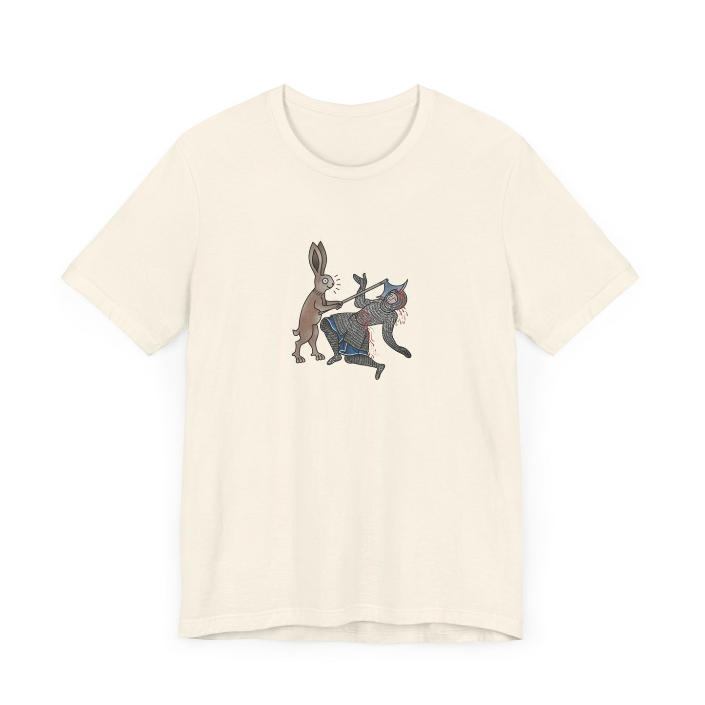 Killer Bunny, Remastered Marginalia Manuscript Art Tee