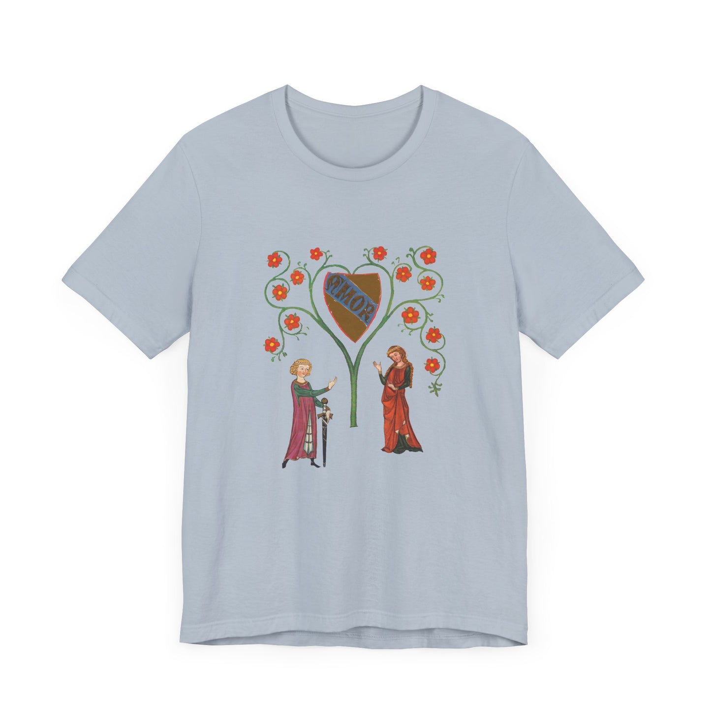 Marginalia Manuscript Romance Art Unisex T-Shirt