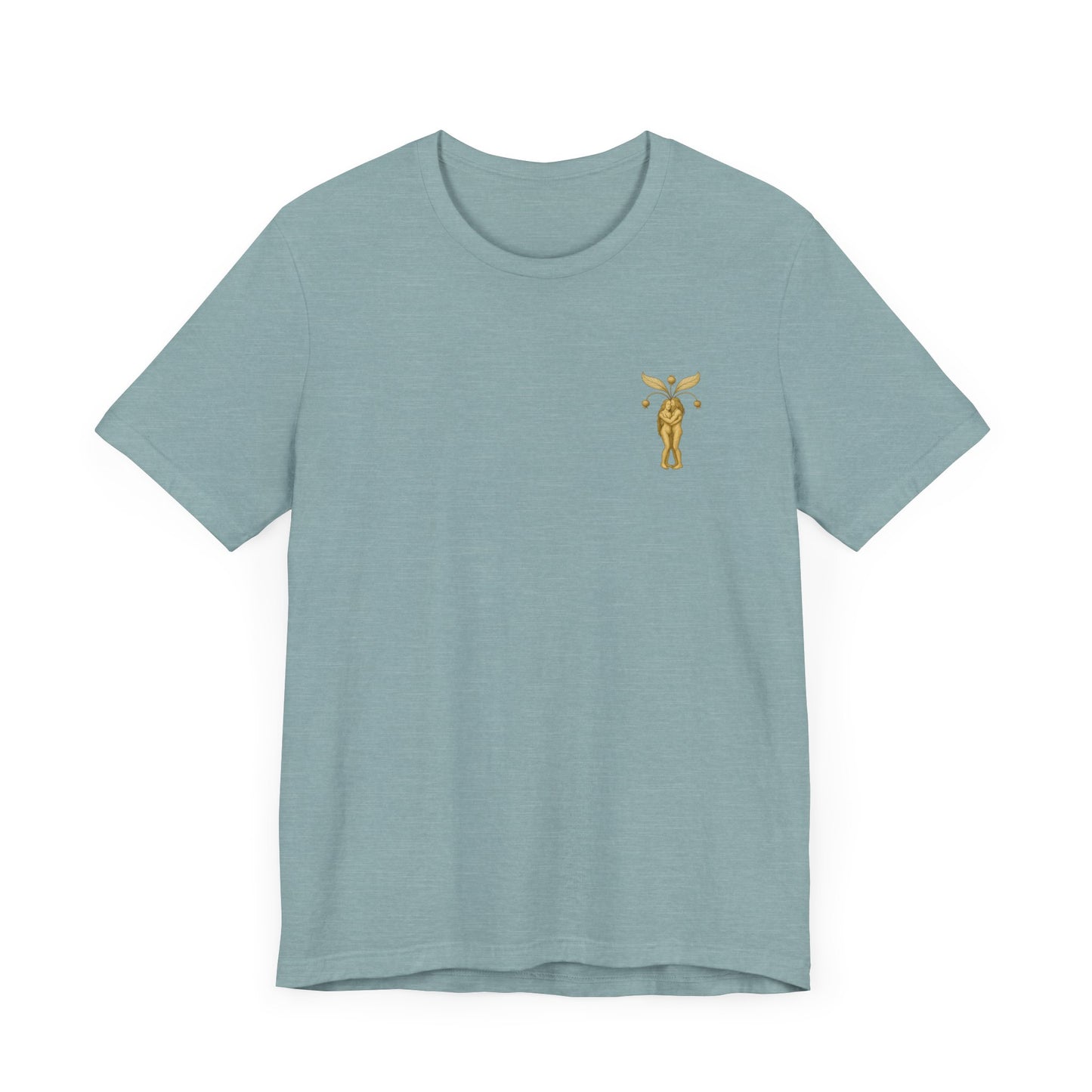 Mandrakes in Love, Mythical Root Romance Unisex Heavy Cotton Tee