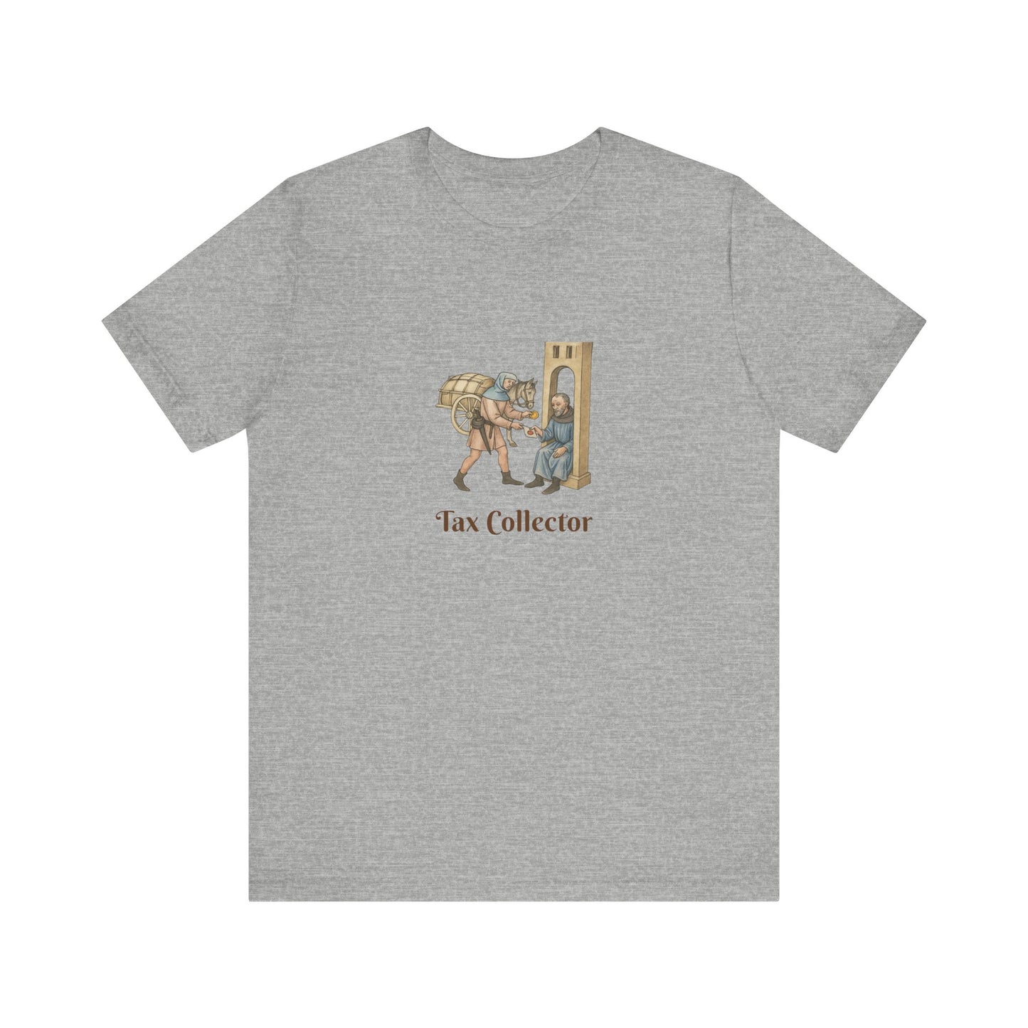 Medieval Career Series,The Tax Collector Manuscript T-shirt
