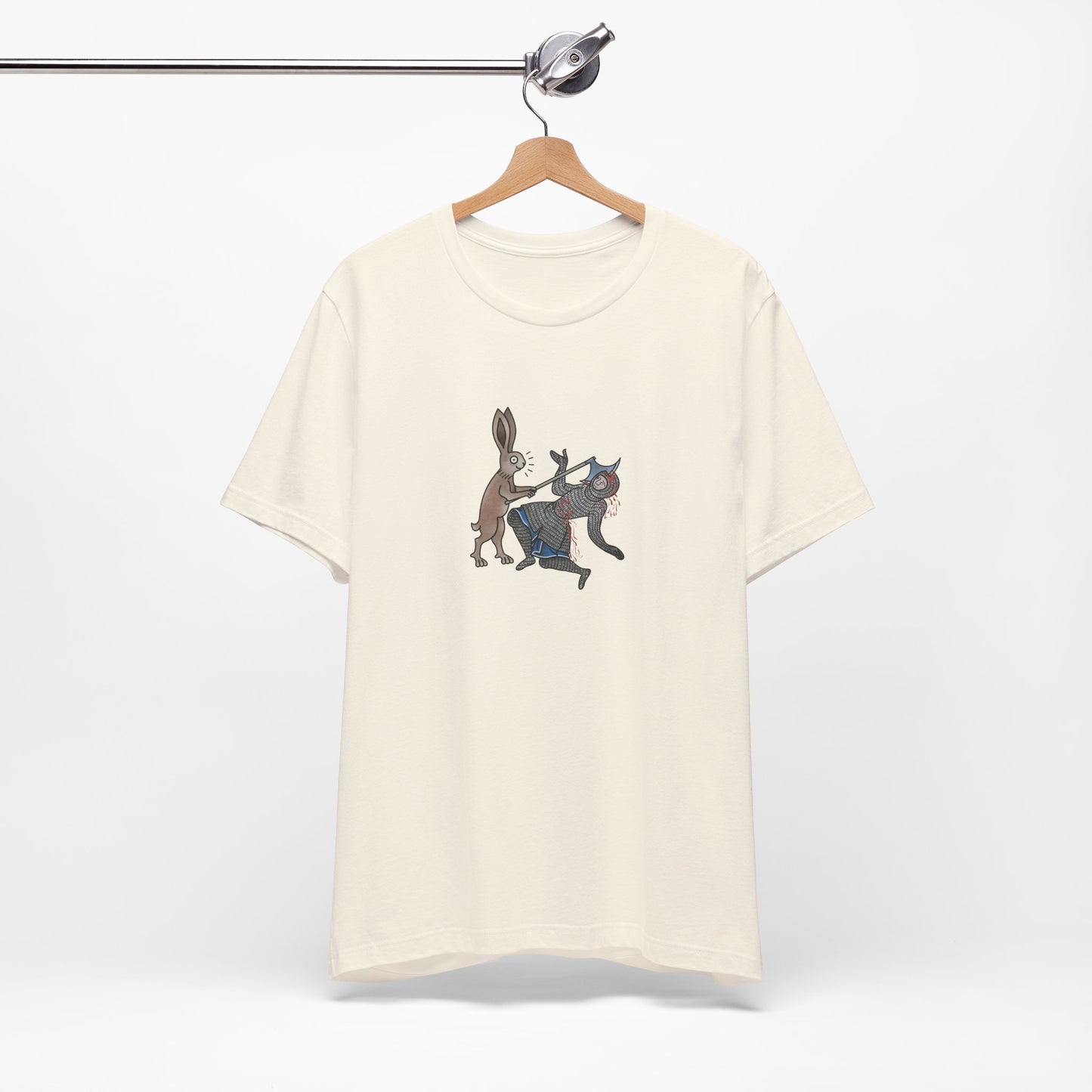 Killer Bunny, Remastered Marginalia Manuscript Art Tee