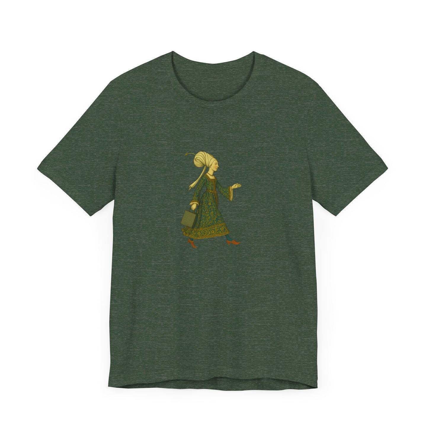 Lady of the Mall – Medieval Fashionista Unisex Heavy Cotton Tee