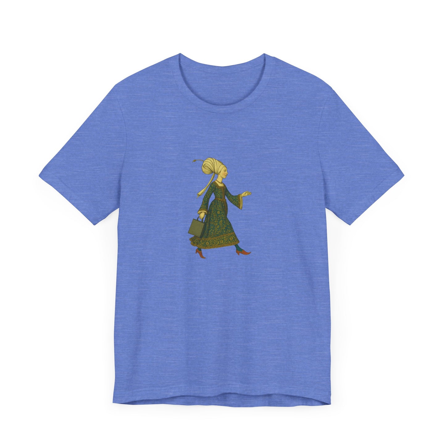 Lady of the Mall – Medieval Fashionista Unisex Heavy Cotton Tee