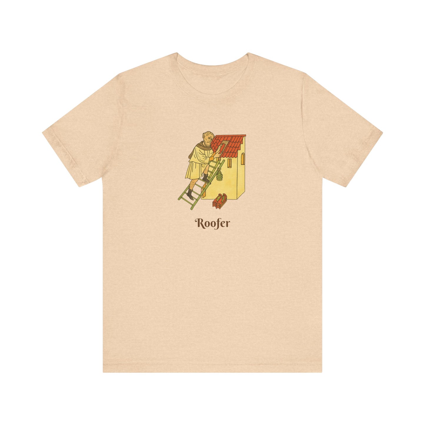 Medieval Career Series, The Roofer T-shirt