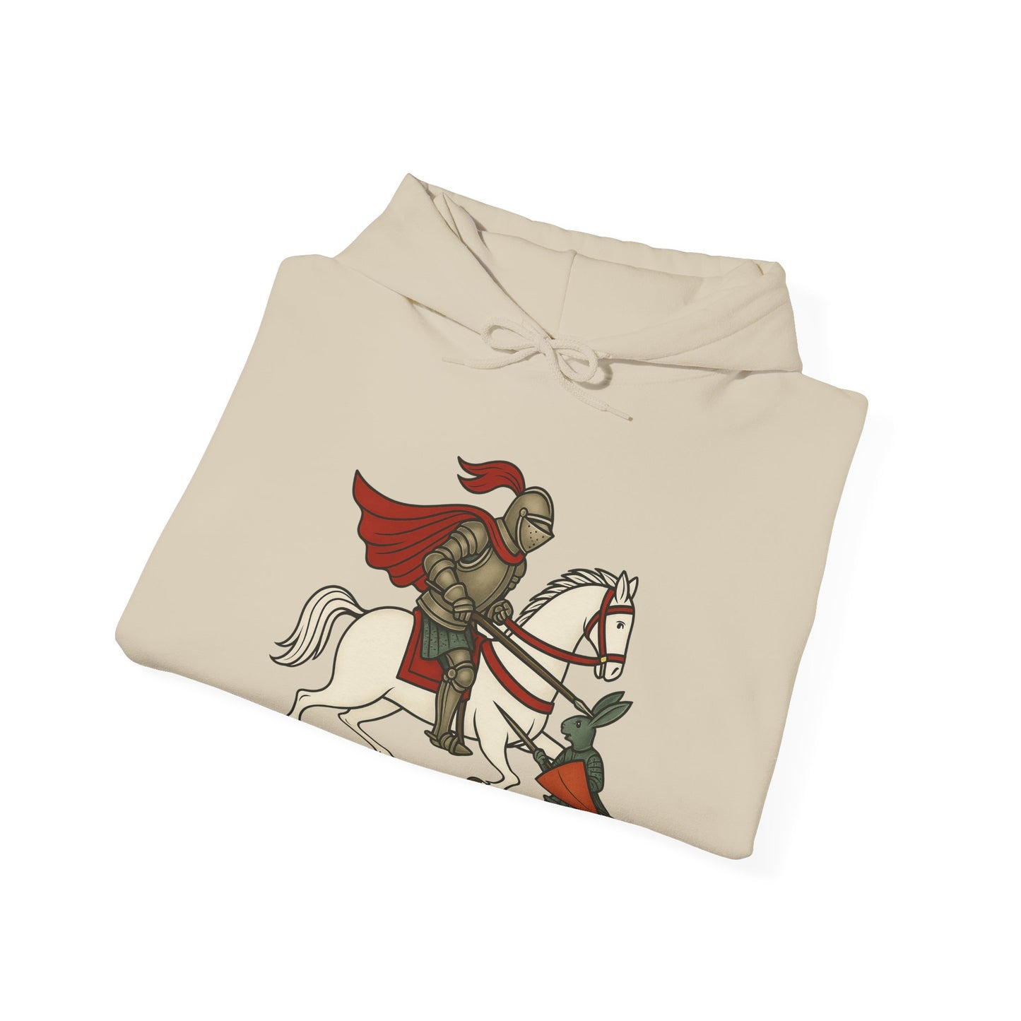 Knight & Hare - Medieval Humor Unisex Hoodie