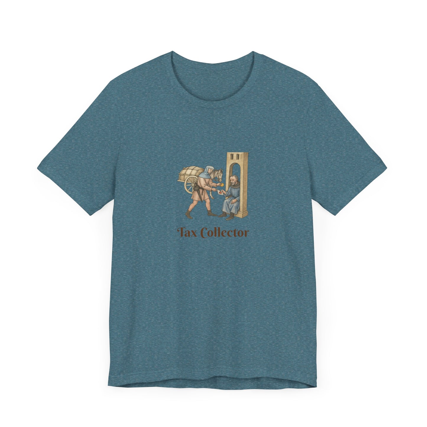 Medieval Career Series,The Tax Collector Manuscript T-shirt