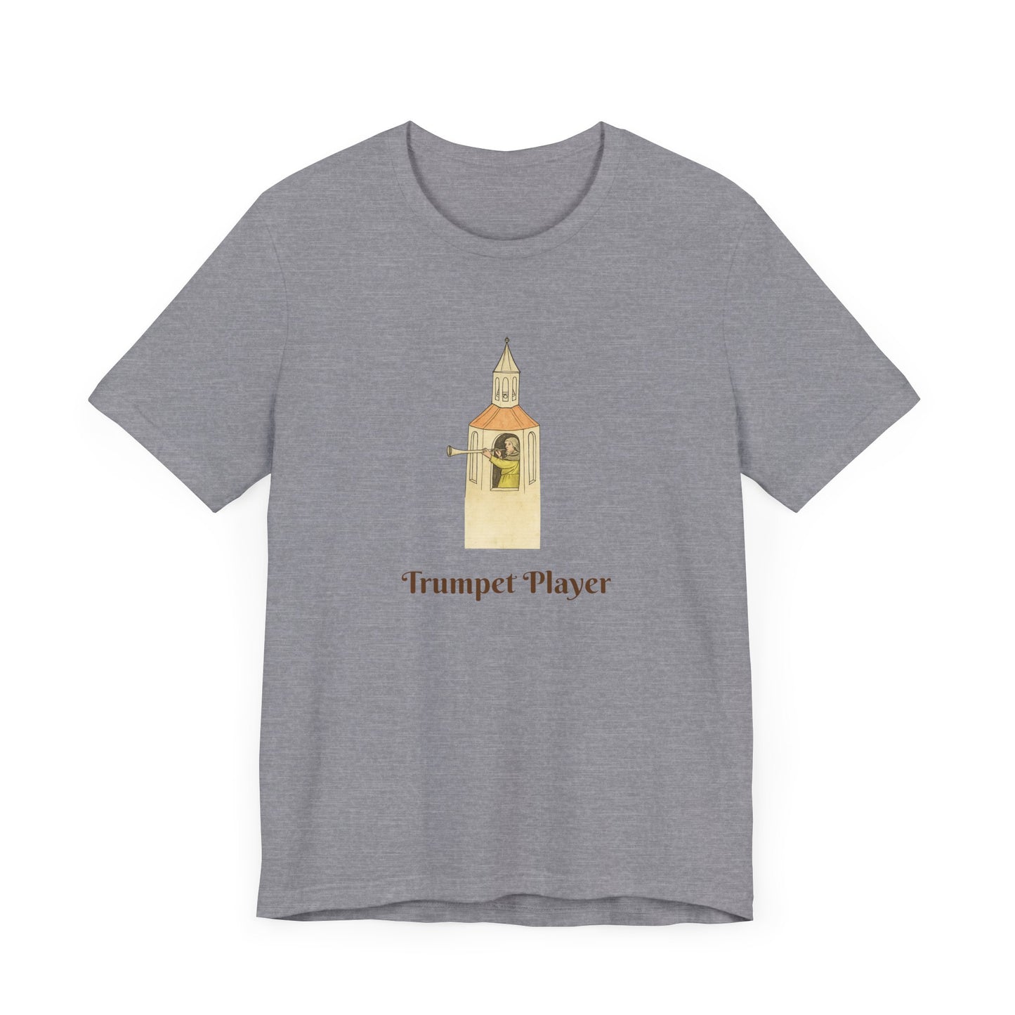 The Trumpet Player, Medieval Career Series, Peter the Bell Tower Herald T-shirt