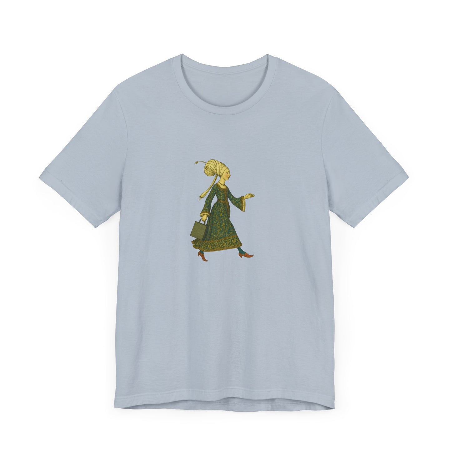 Lady of the Mall – Medieval Fashionista Unisex Heavy Cotton Tee