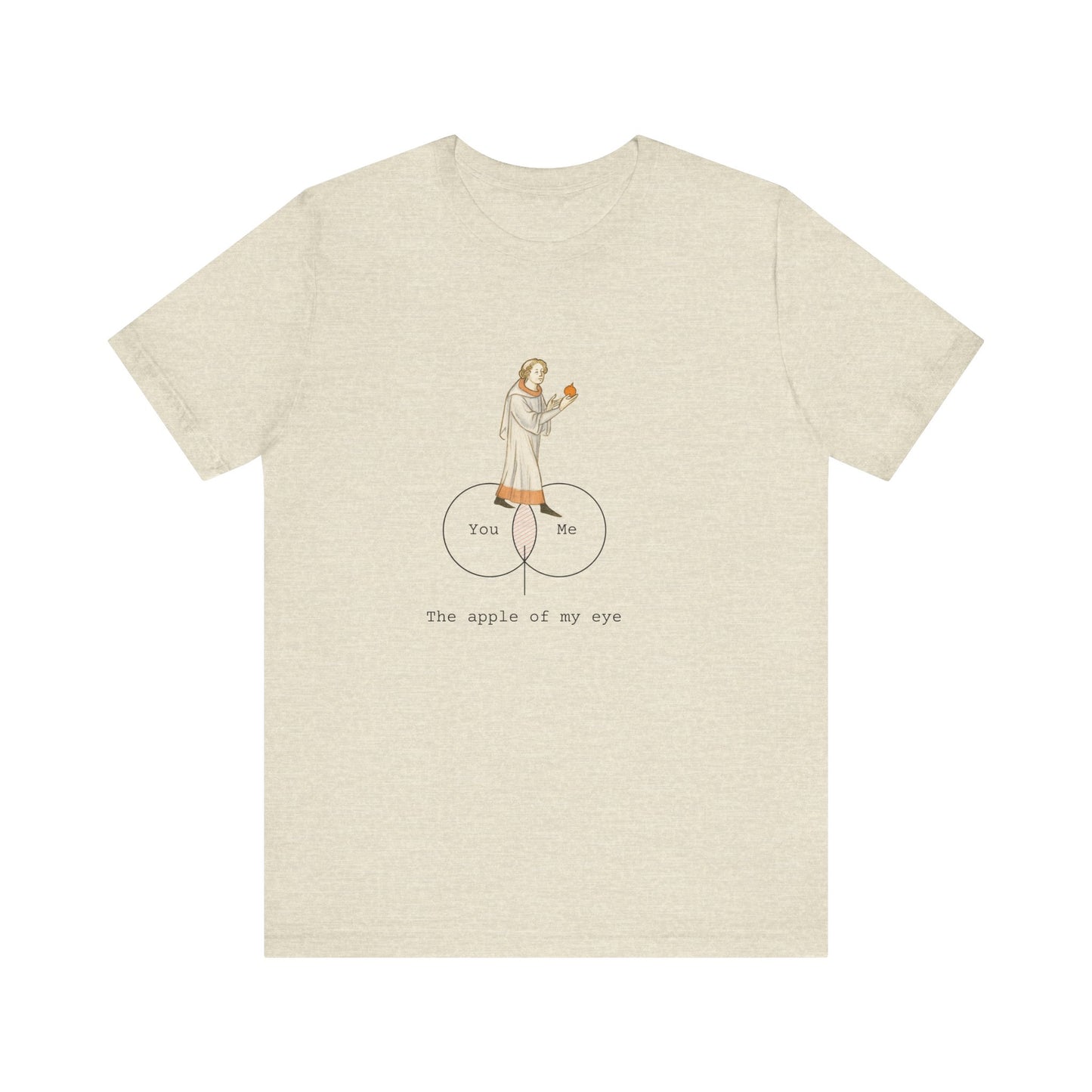 The Apple of My Eye, Medieval Manuscript Edition T-shirt