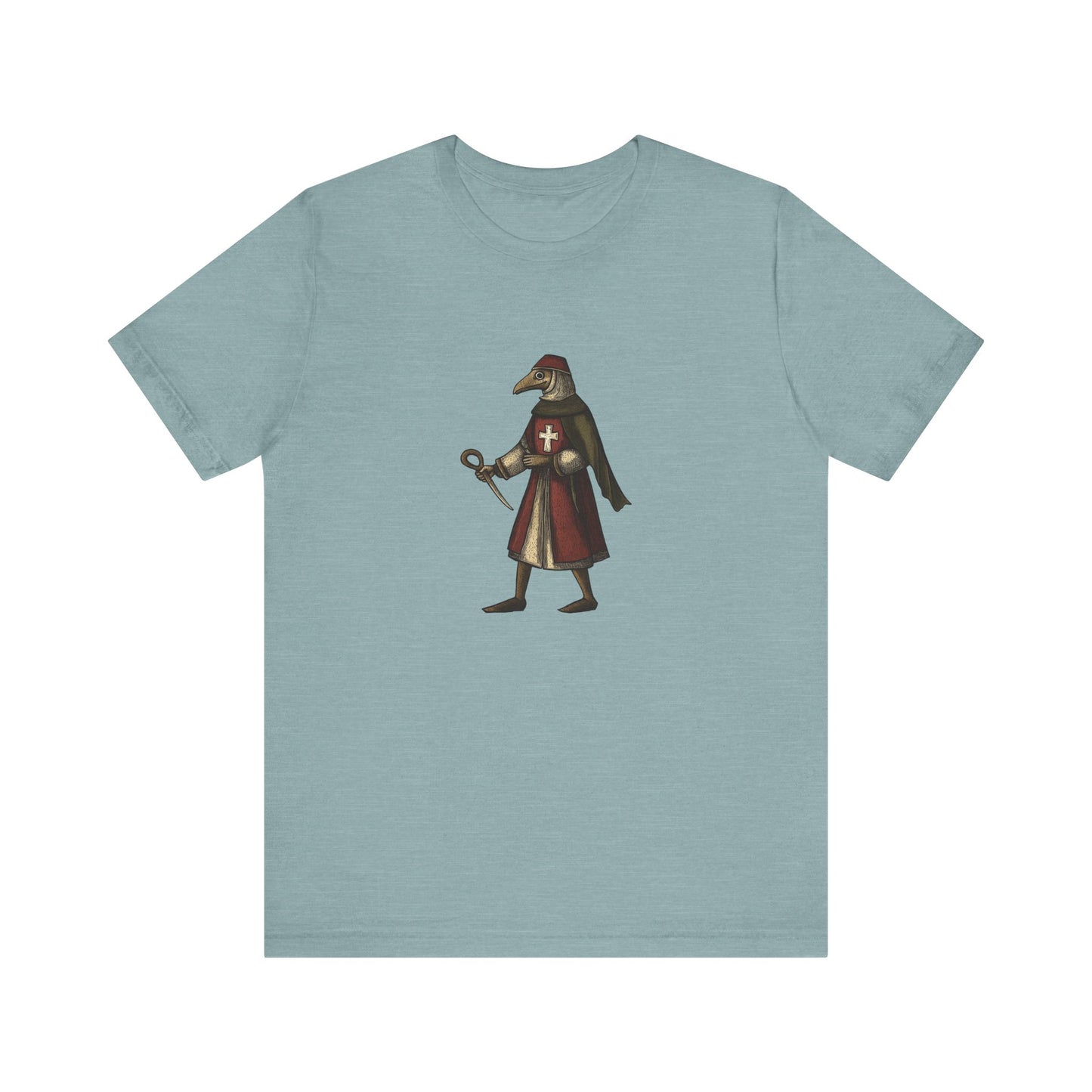 Hanseatic Art, Medieval Plague Doctor 2 Unisex Softstyle T-Shirt