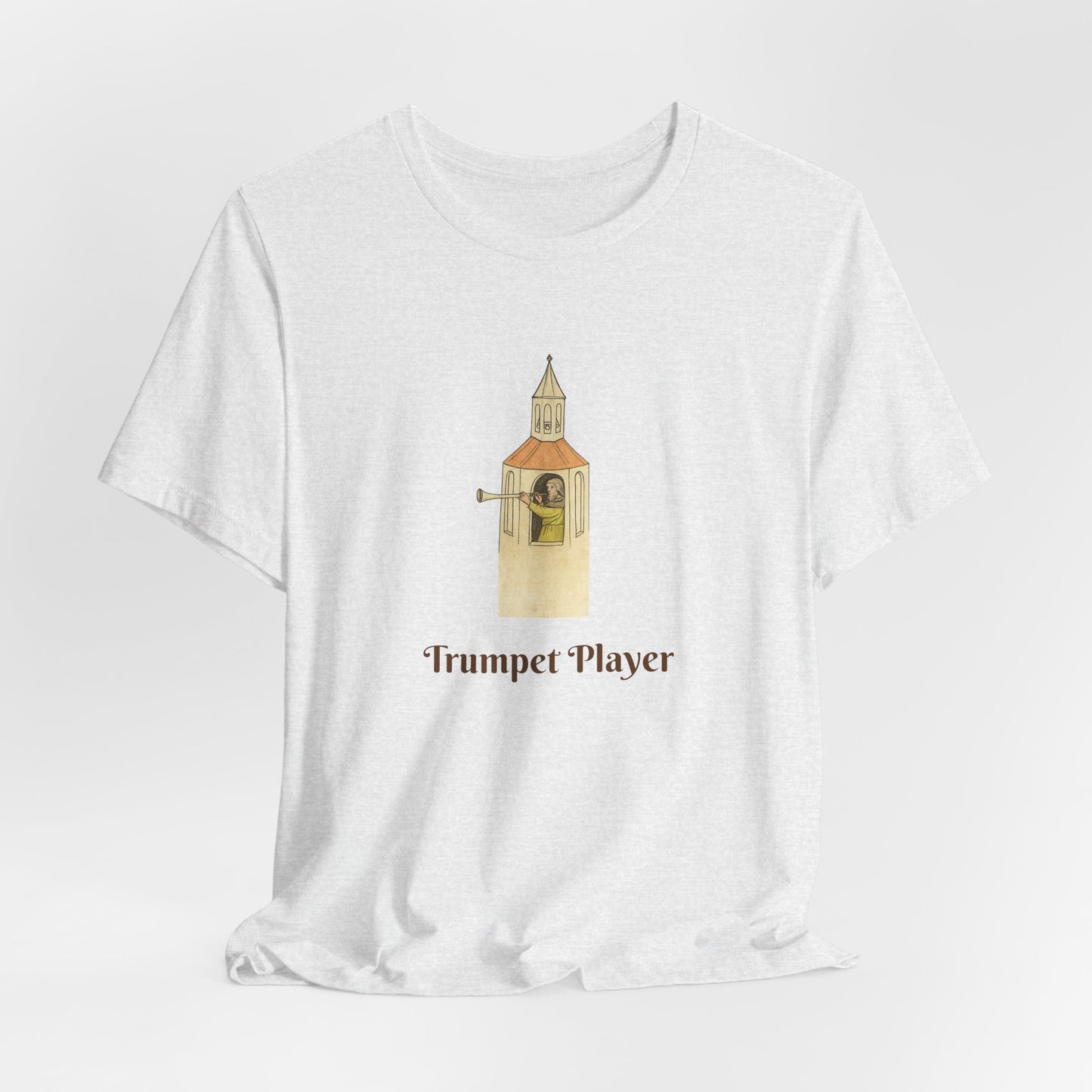 The Trumpet Player, Medieval Career Series, Peter the Bell Tower Herald T-shirt