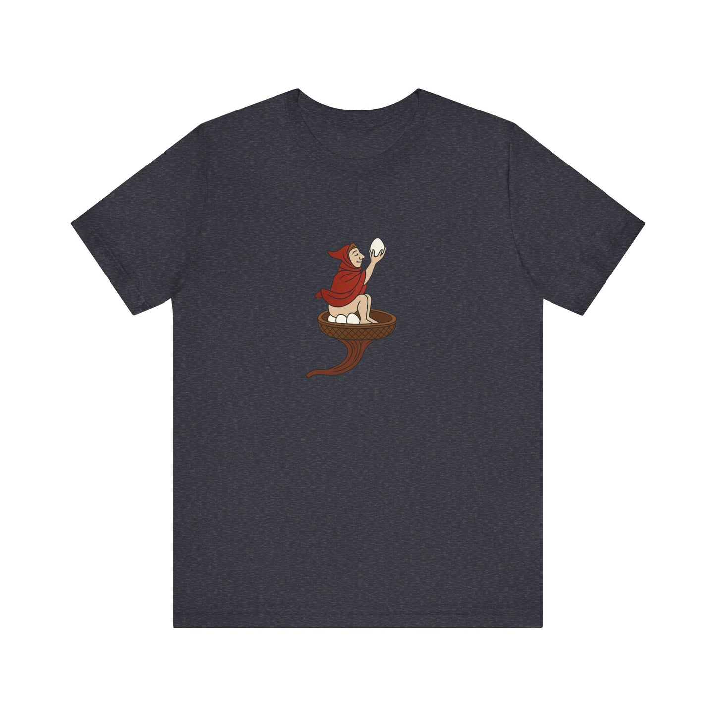 The Eggman Monk, 14th Century Medieval Manuscript T-shirt