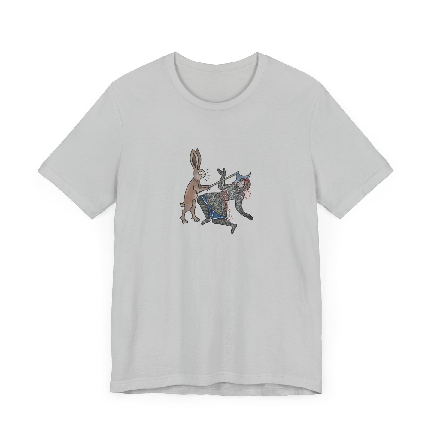 Killer Bunny, Remastered Marginalia Manuscript Art Tee