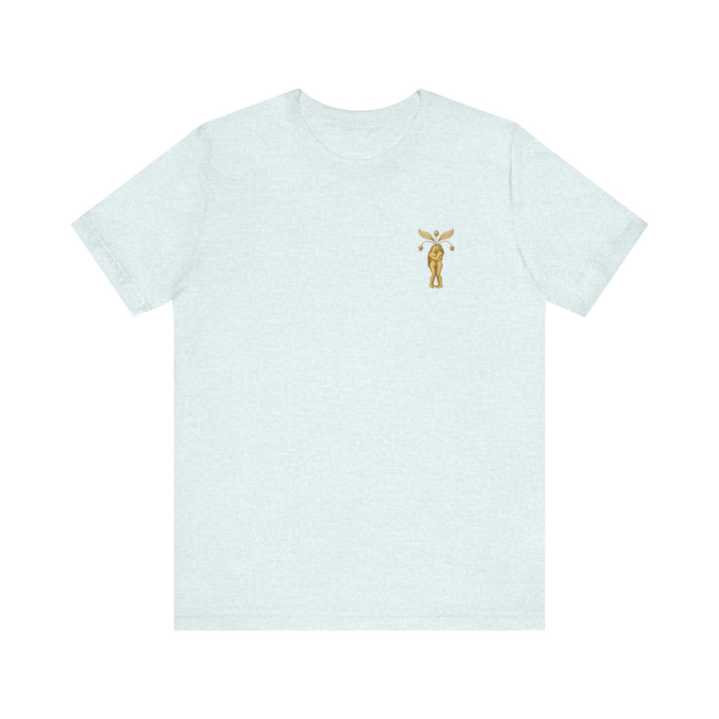 Mandrakes in Love, Mythical Root Romance Unisex Heavy Cotton Tee