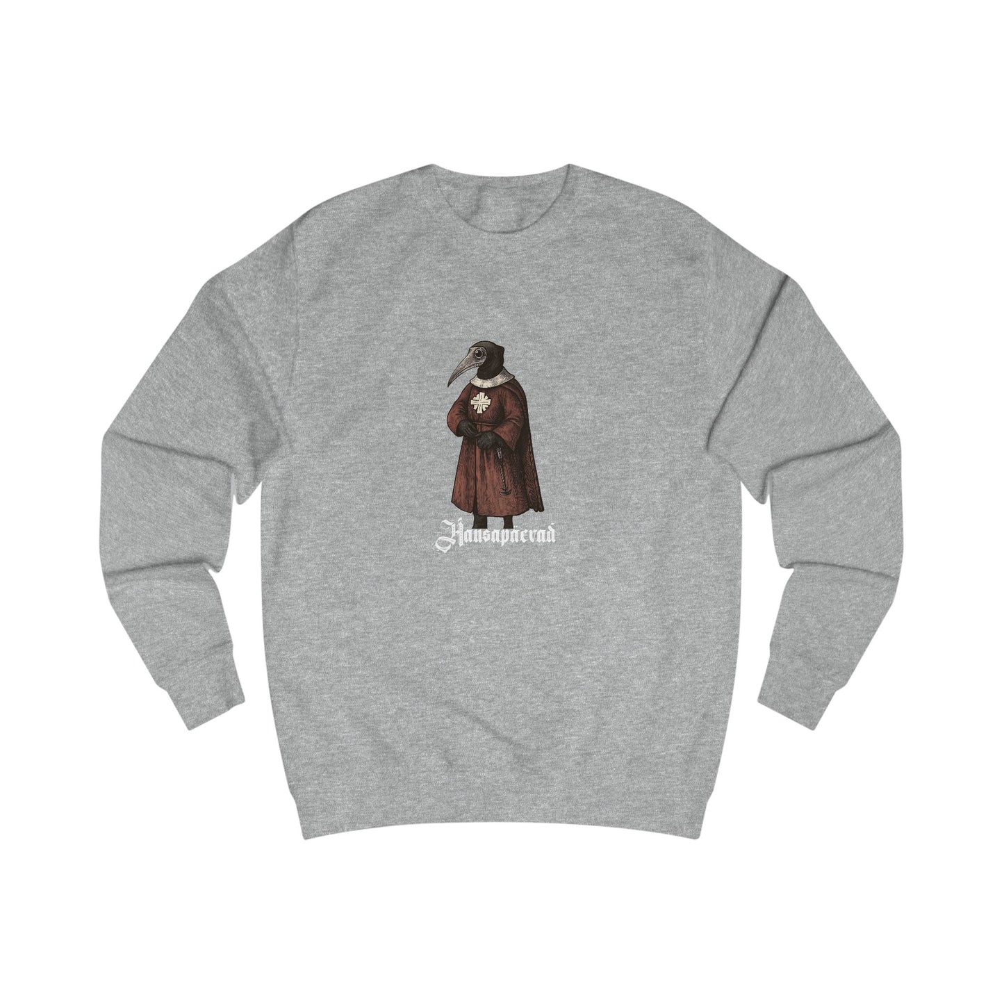 Hanseatic Art Tee, Medieval Plague Doctor Sweatshirt