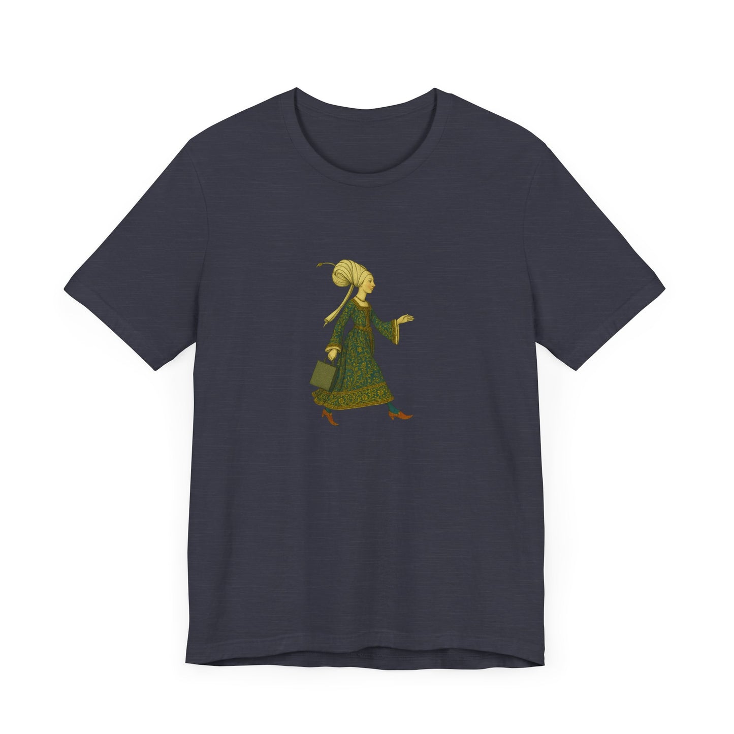 Lady of the Mall – Medieval Fashionista Unisex Heavy Cotton Tee