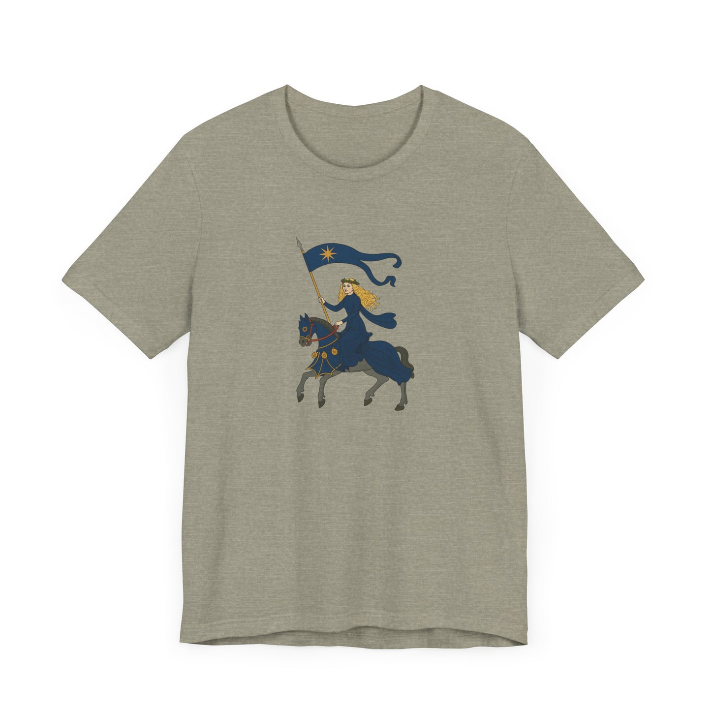 Warrior Queen Barbara von Celje, Medieval Manuscript Bellifortis T-shirt
