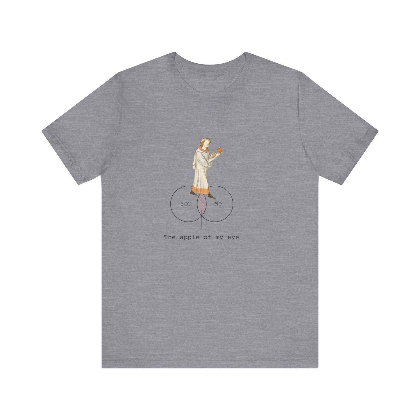 The Apple of My Eye, Medieval Manuscript Edition T-shirt