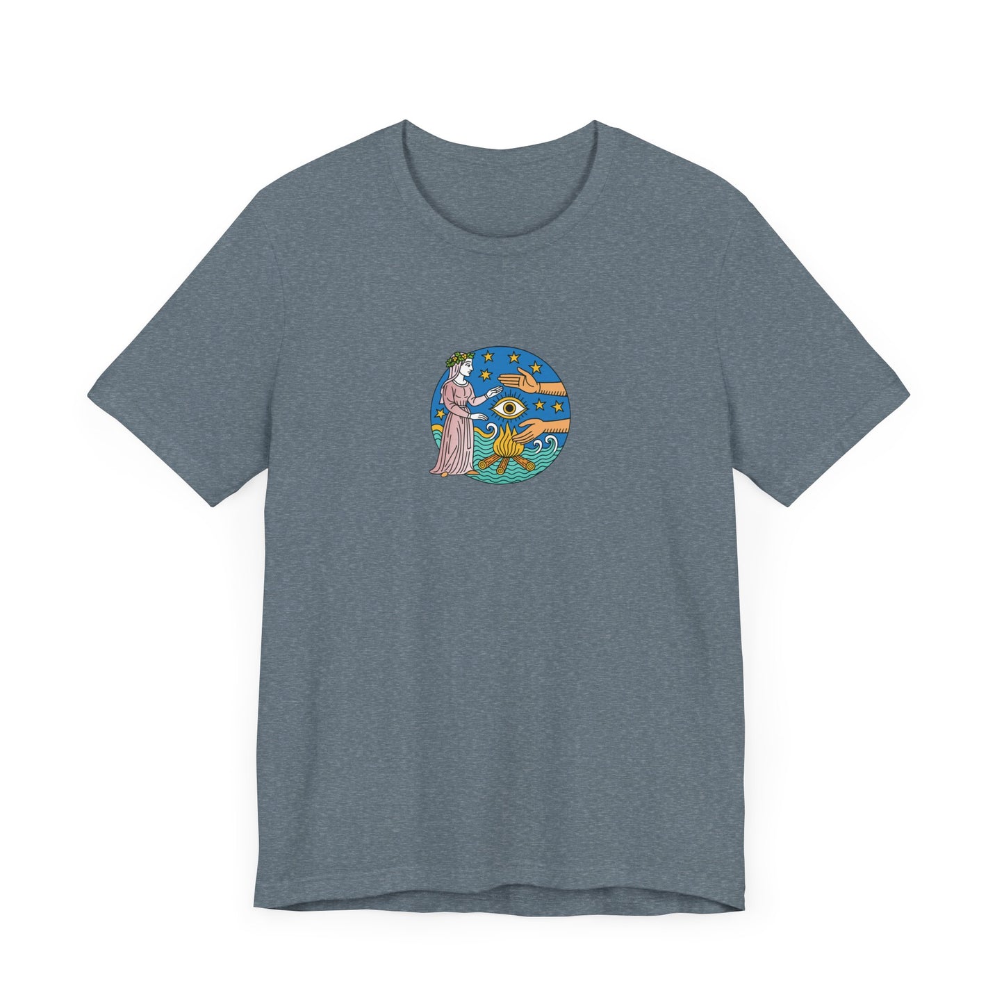 Medieval Mystic Rite of the Firewatcher T-shirt