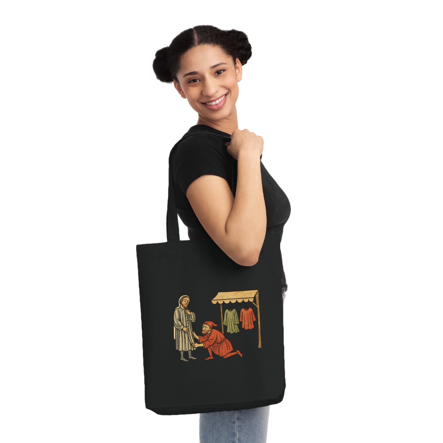 Tailor of Yore - Medieval Artistic Vintage Woven Tote Bag