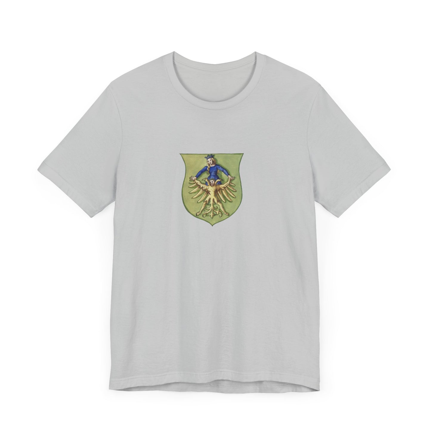 The Queen and the Eagle, Alchemical Union Emblem Unisex Tee