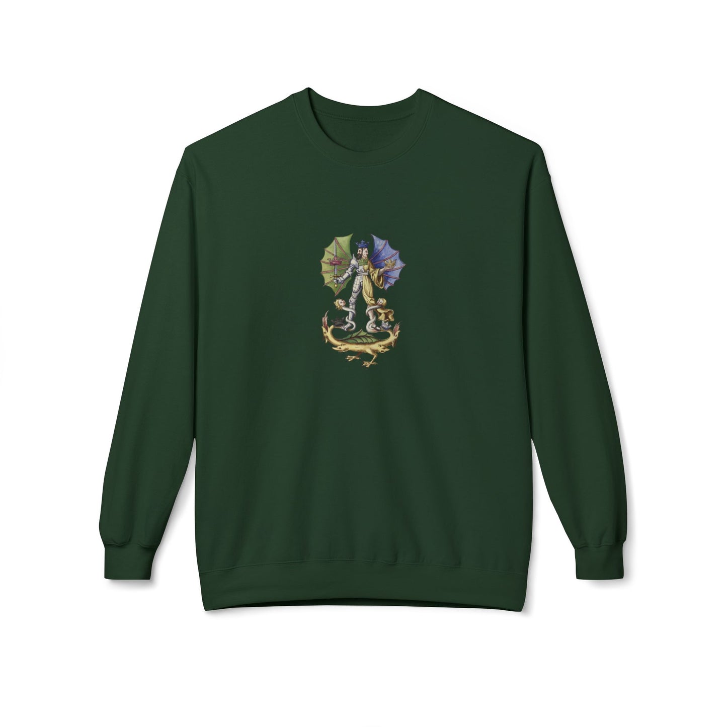 The Rebis - Alchemical Hermaphrodite 1700 Unisex Casual Sweatshirt