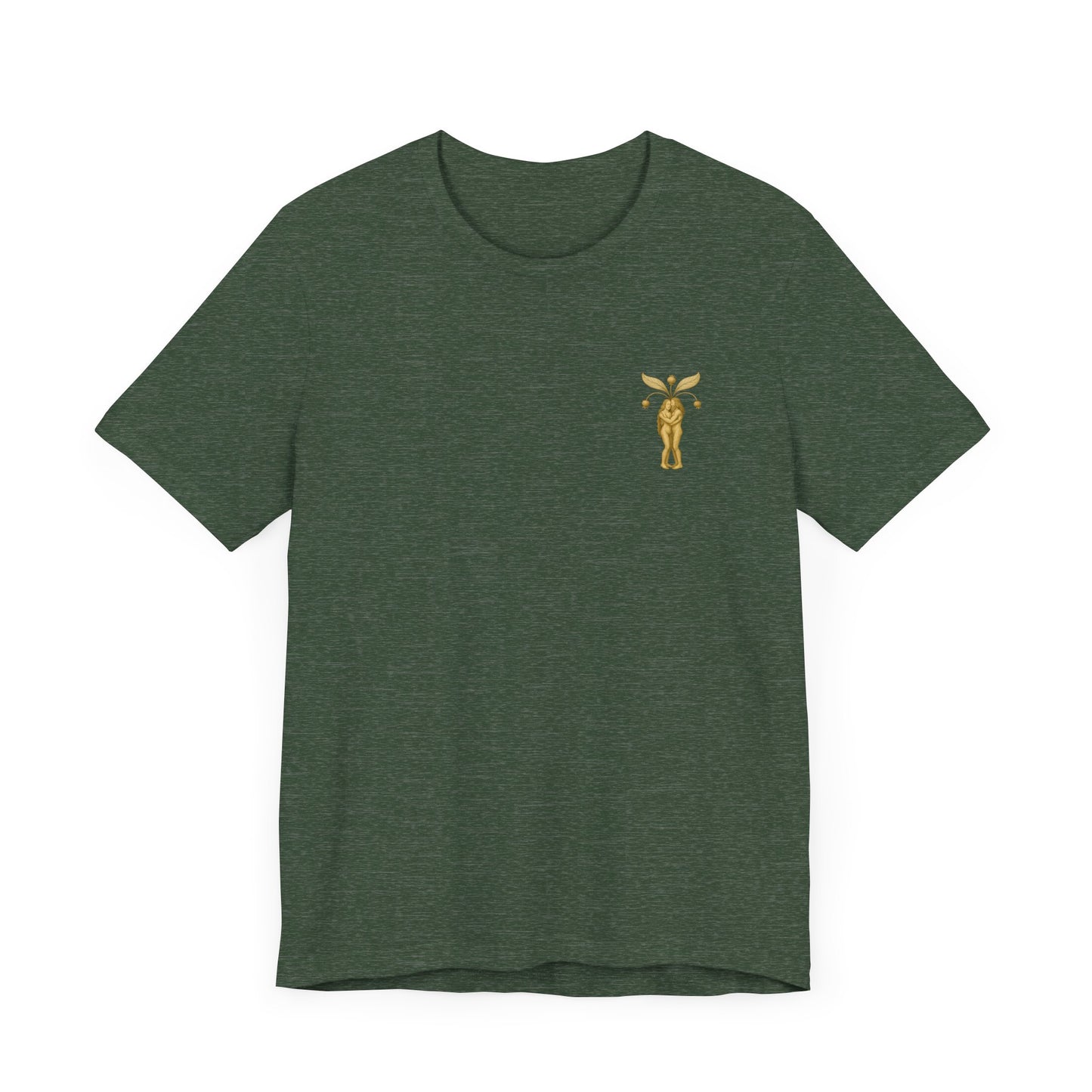 Mandrakes in Love, Mythical Root Romance Unisex Heavy Cotton Tee