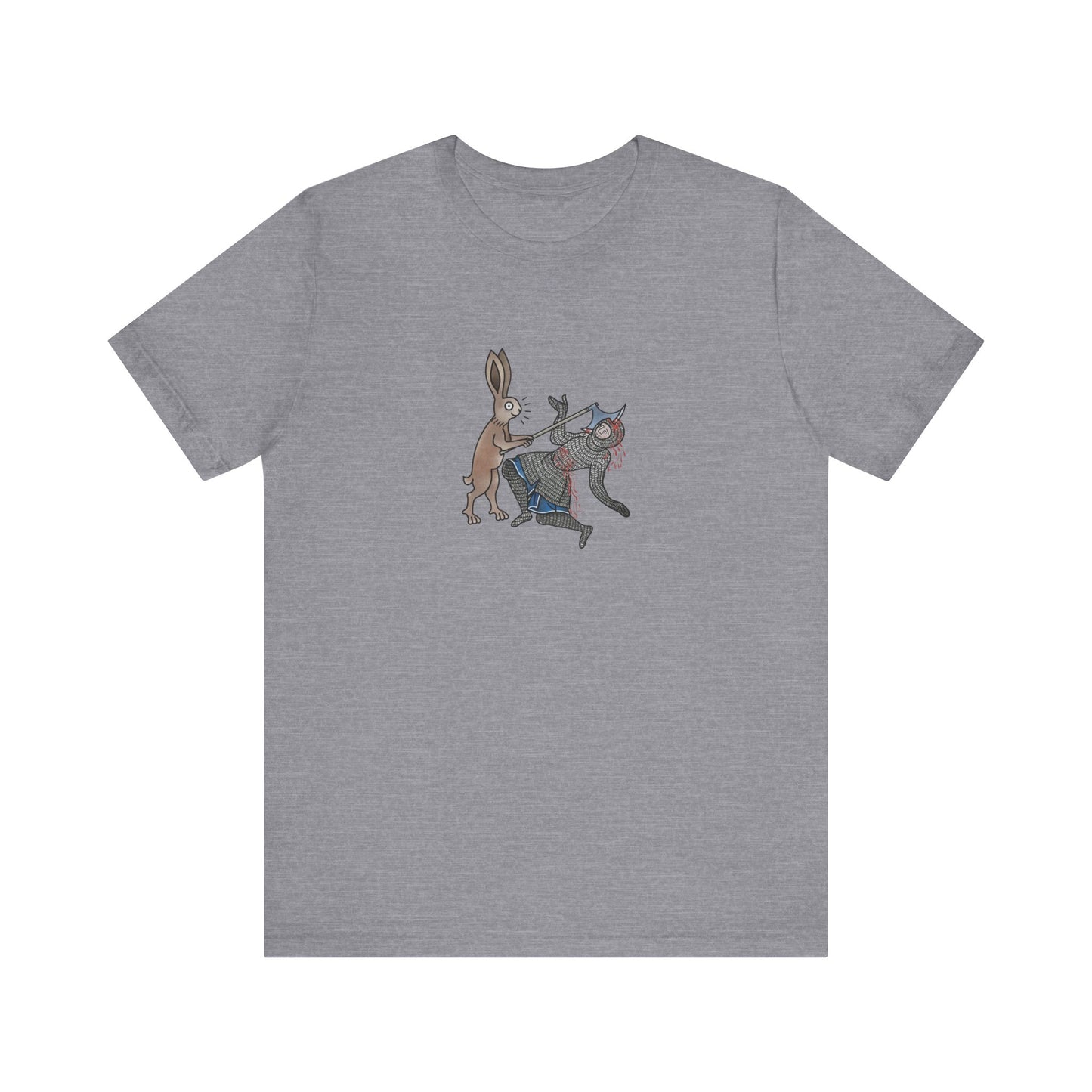 Killer Bunny, Remastered Marginalia Manuscript Art Tee