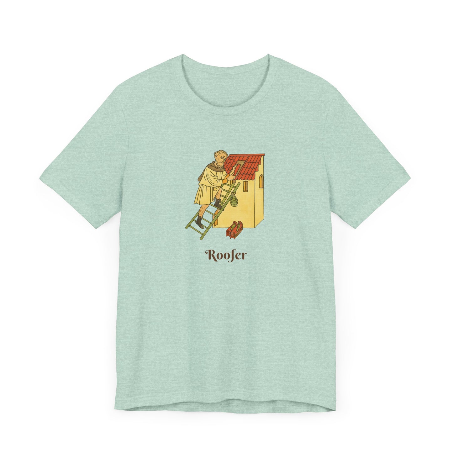 Medieval Career Series, The Roofer T-shirt