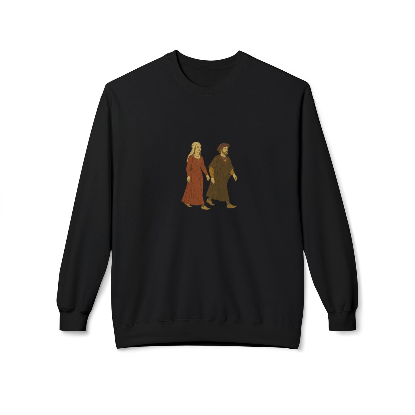 Hanseatic Art, Hansapäevad Medieval Couple Sweatshirt