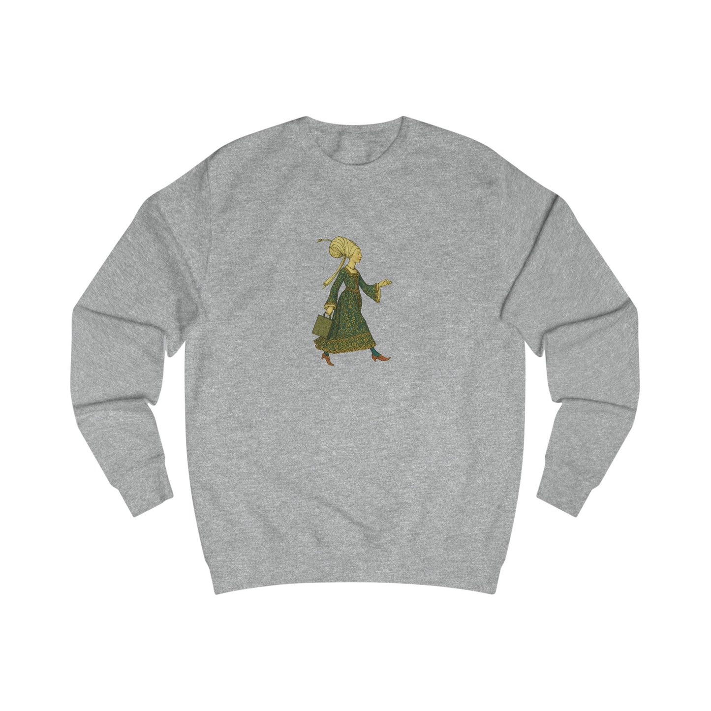 Lady of the Mall – Medieval Fashionista Unisex Sweatshirt