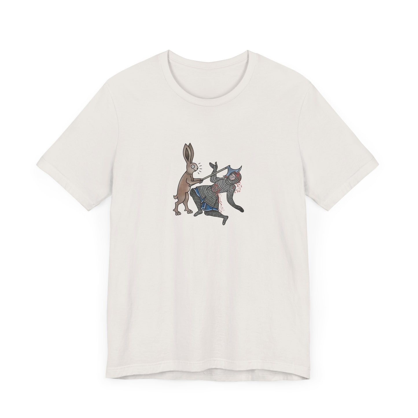Killer Bunny, Remastered Marginalia Manuscript Art Tee